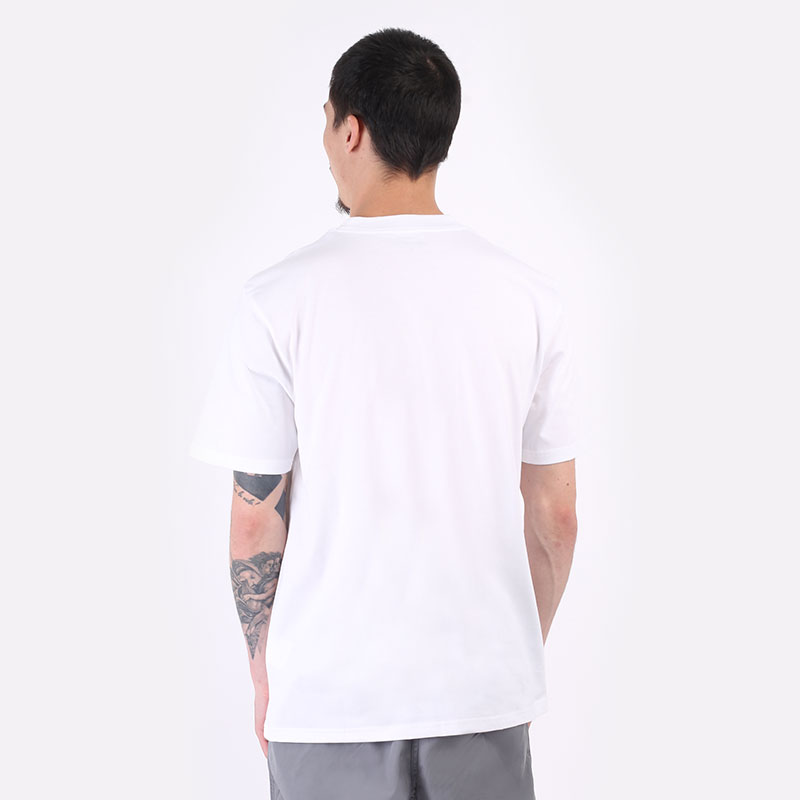 мужская белая футболка Carhartt WIP S/S Great Outdoors T-Shirt I029609-white - цена, описание, фото 4